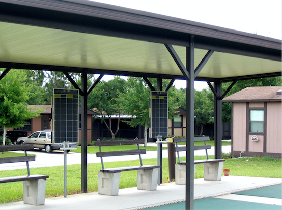 Shuffleboard Court