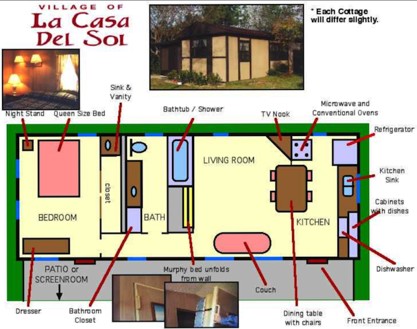 Floorplan of Cottage
